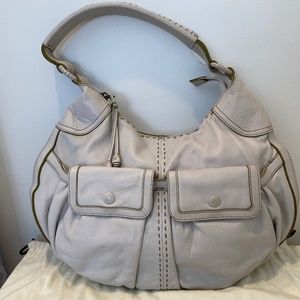 Cole Haan White Leather Bag
